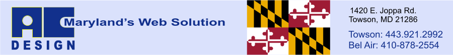 A-C-Design Maryland's Web Solution